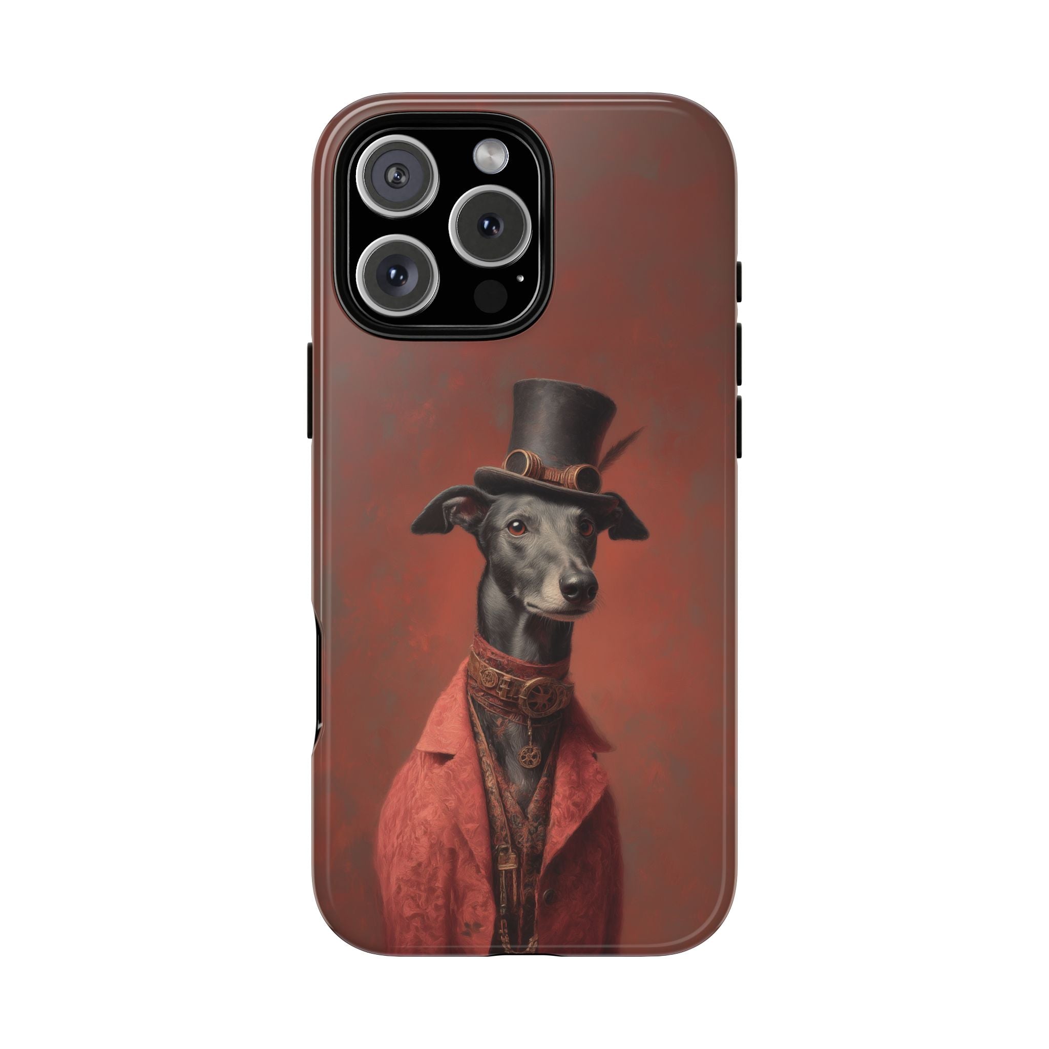 Steampunk Greyhound Phone Case