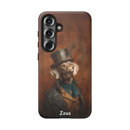 Steampunk Weimaraner Phone Case