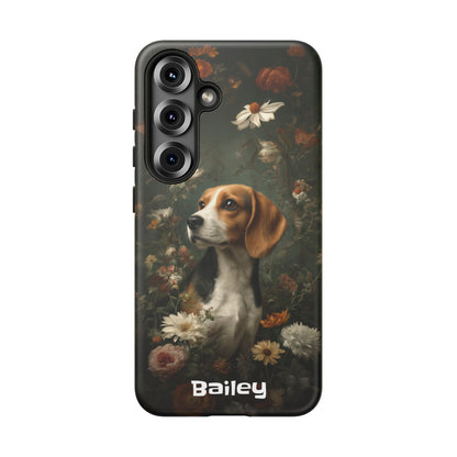 Botanical Beagle Phone Case