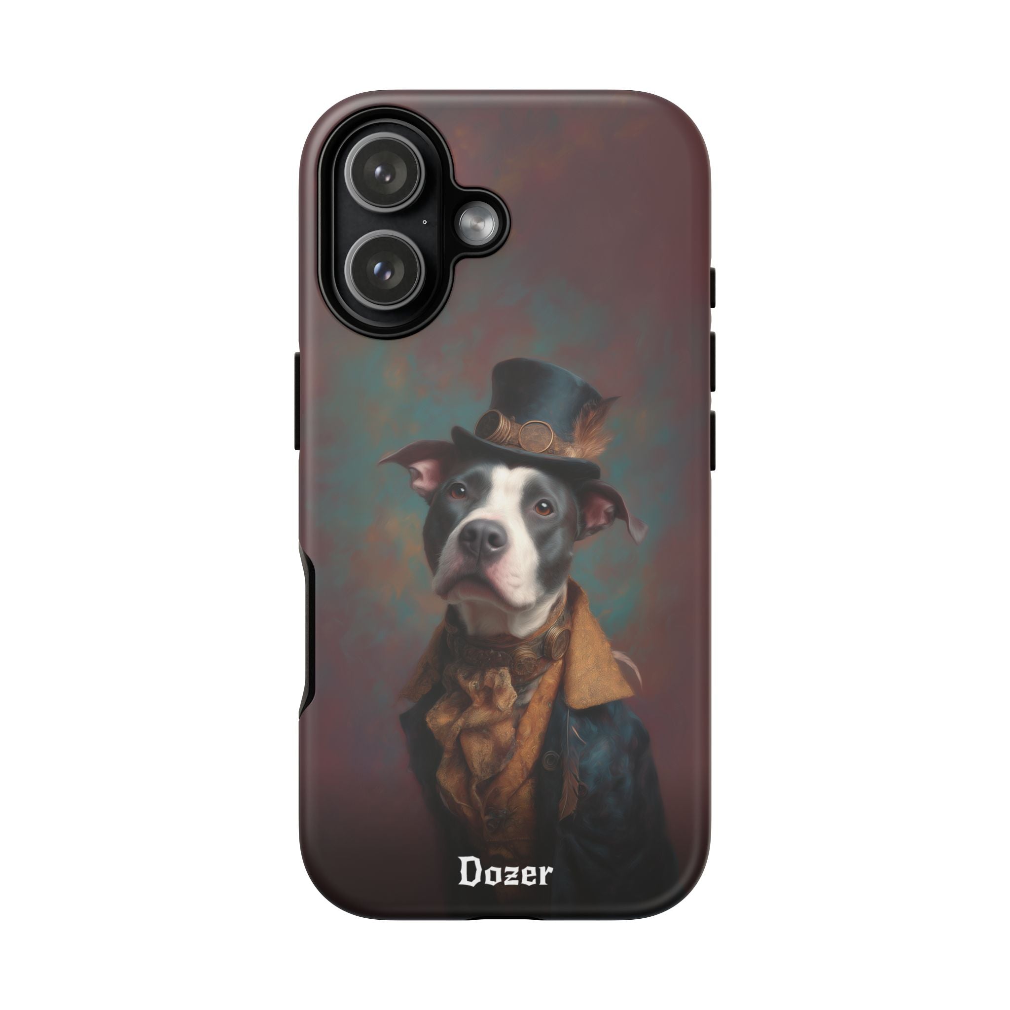 Steampunk Pit Bull Phone Case