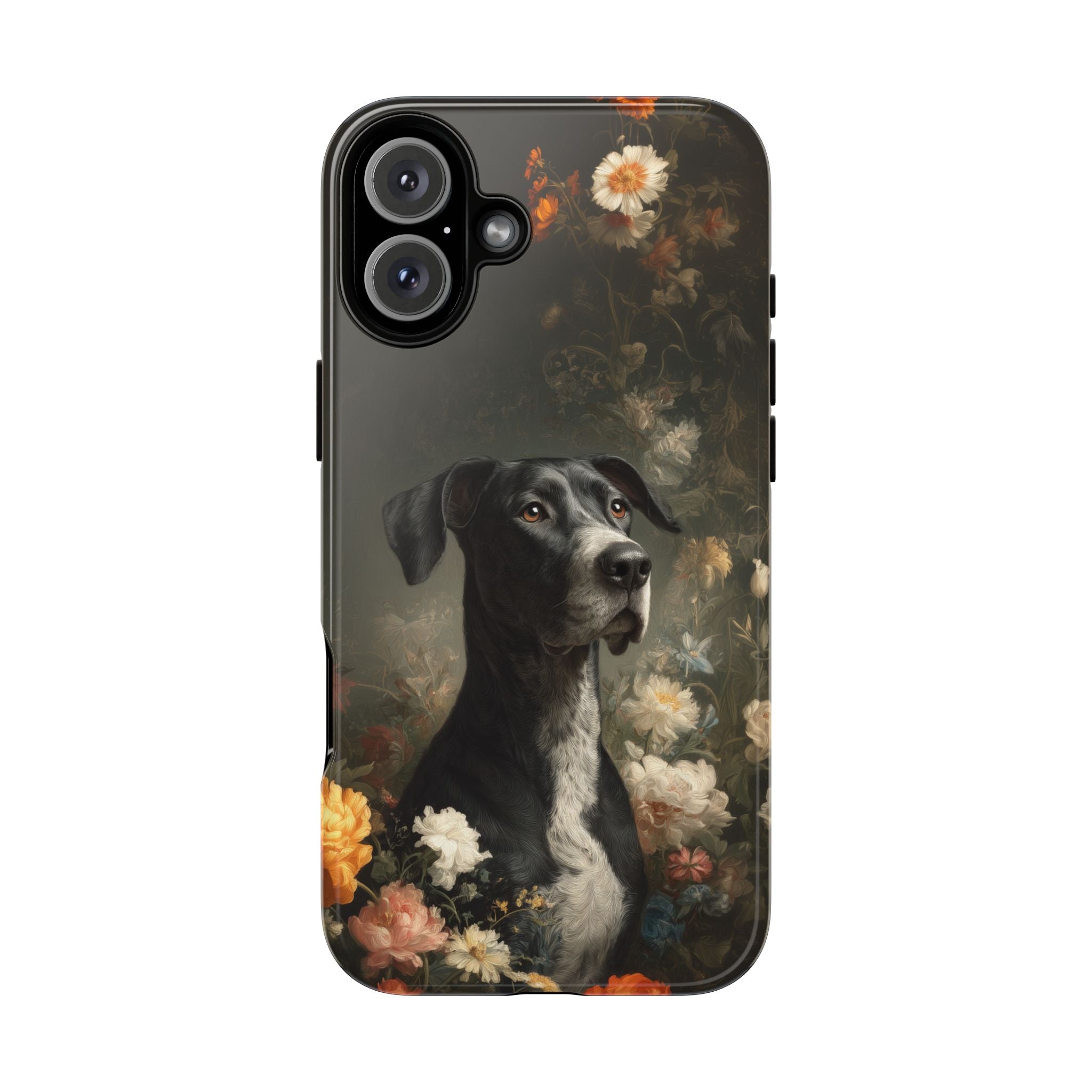 Botanical Great Dane Phone Case