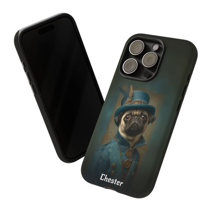 Steampunk Pug Phone Case