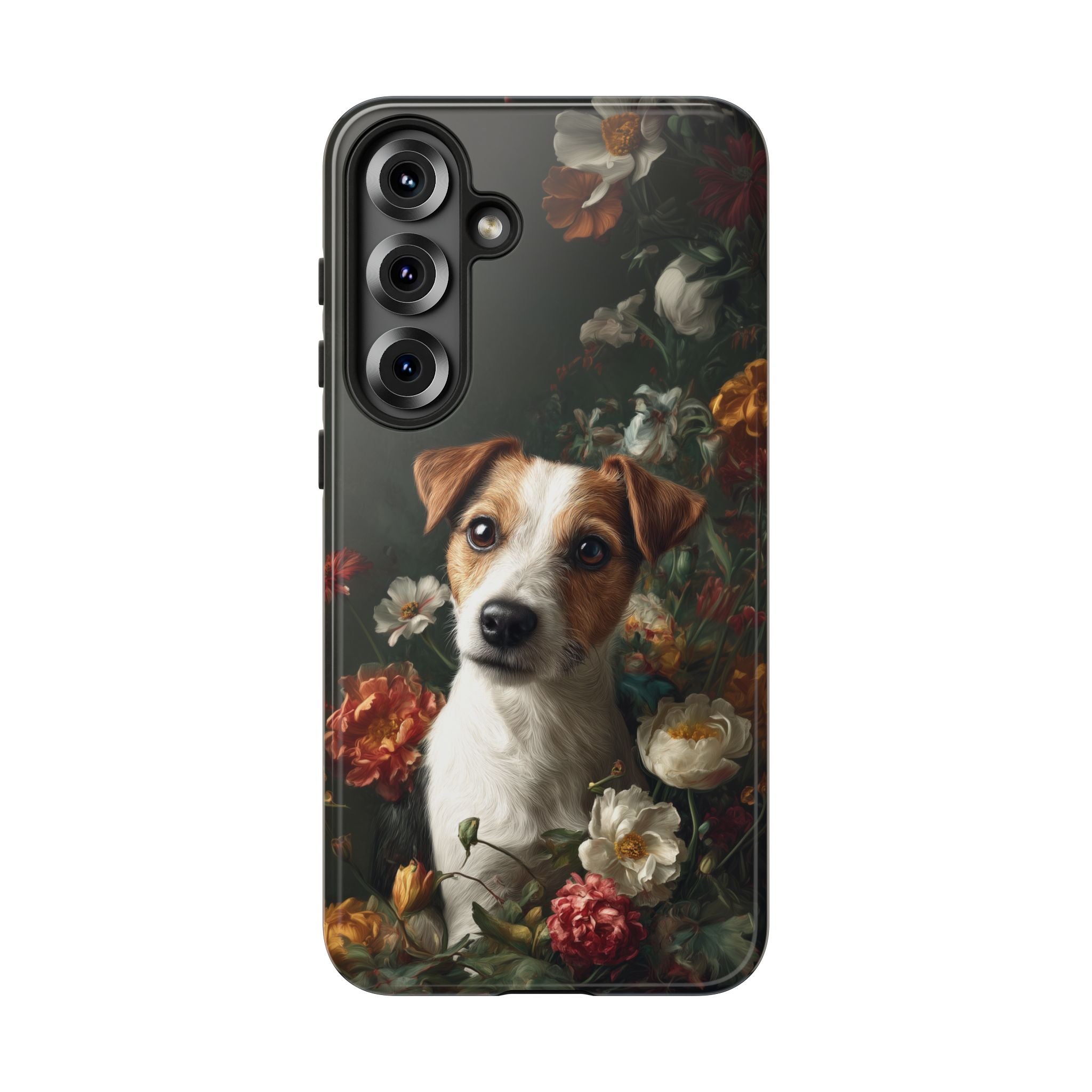 Botanical Jack Russell Terrier Phone Case