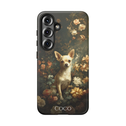 Botanical Chihuahua Phone Case