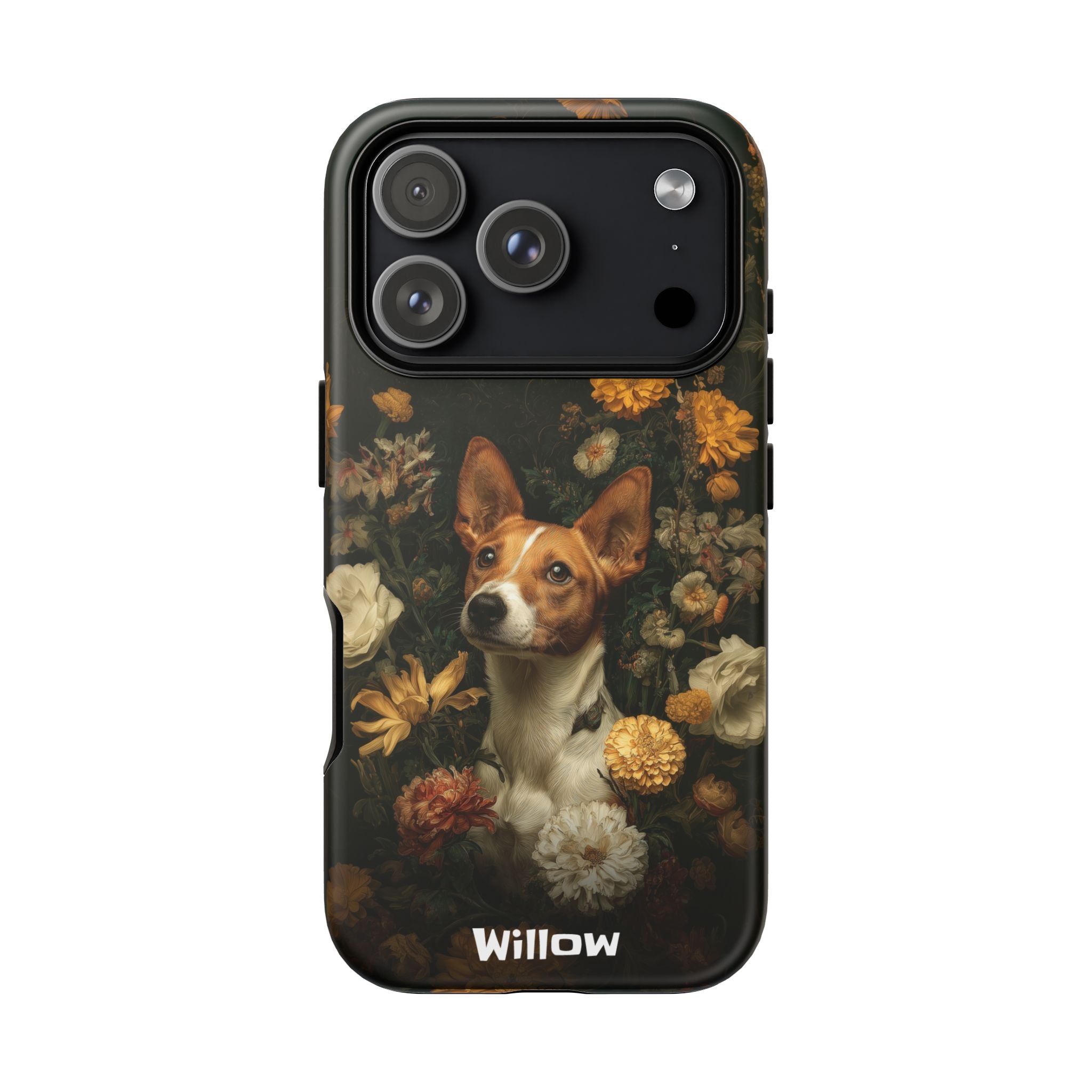 Botanical Basenji Phone Case