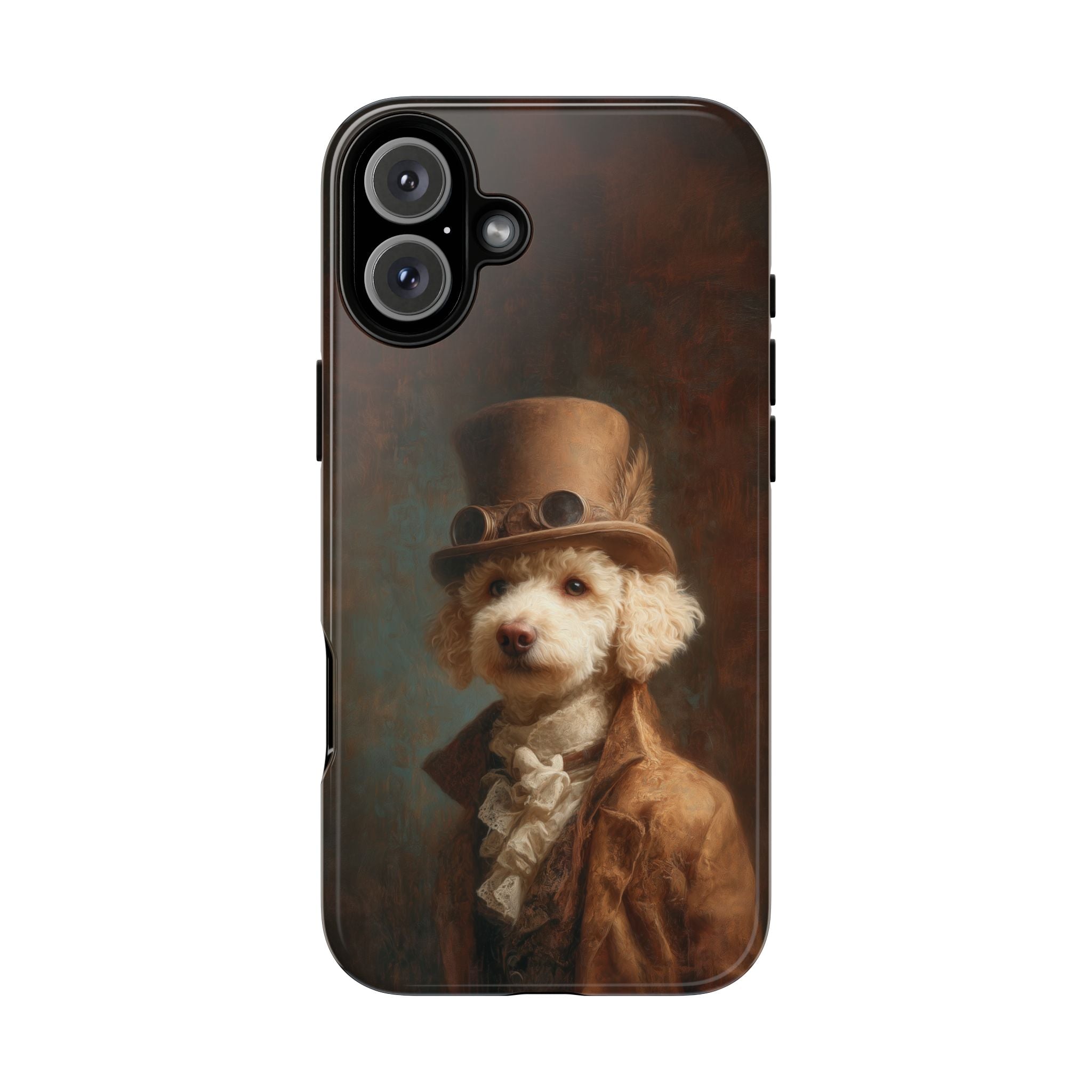 Steampunk Poodle Phone Case