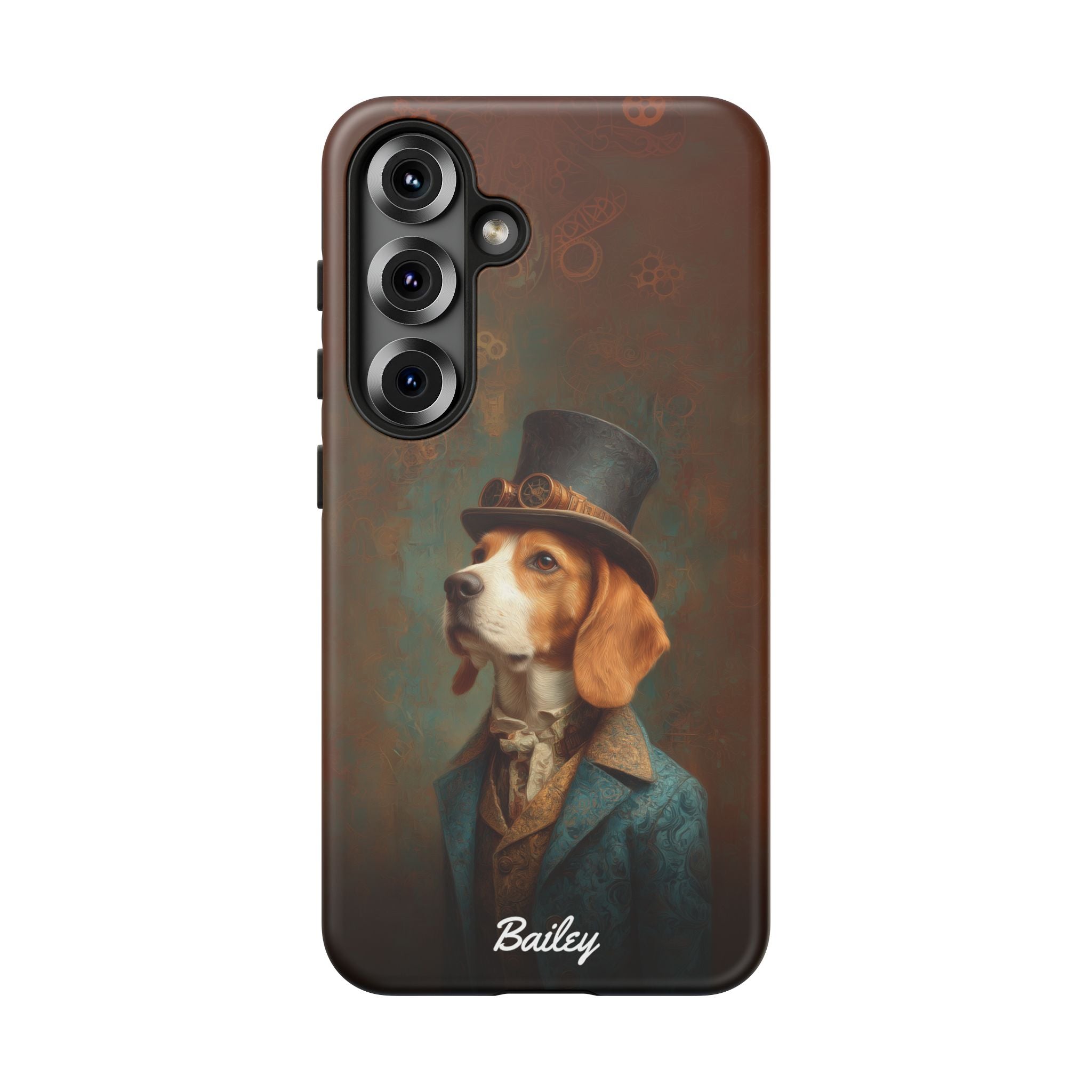 Steampunk Beagle Phone Case
