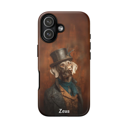 Steampunk Weimaraner Phone Case