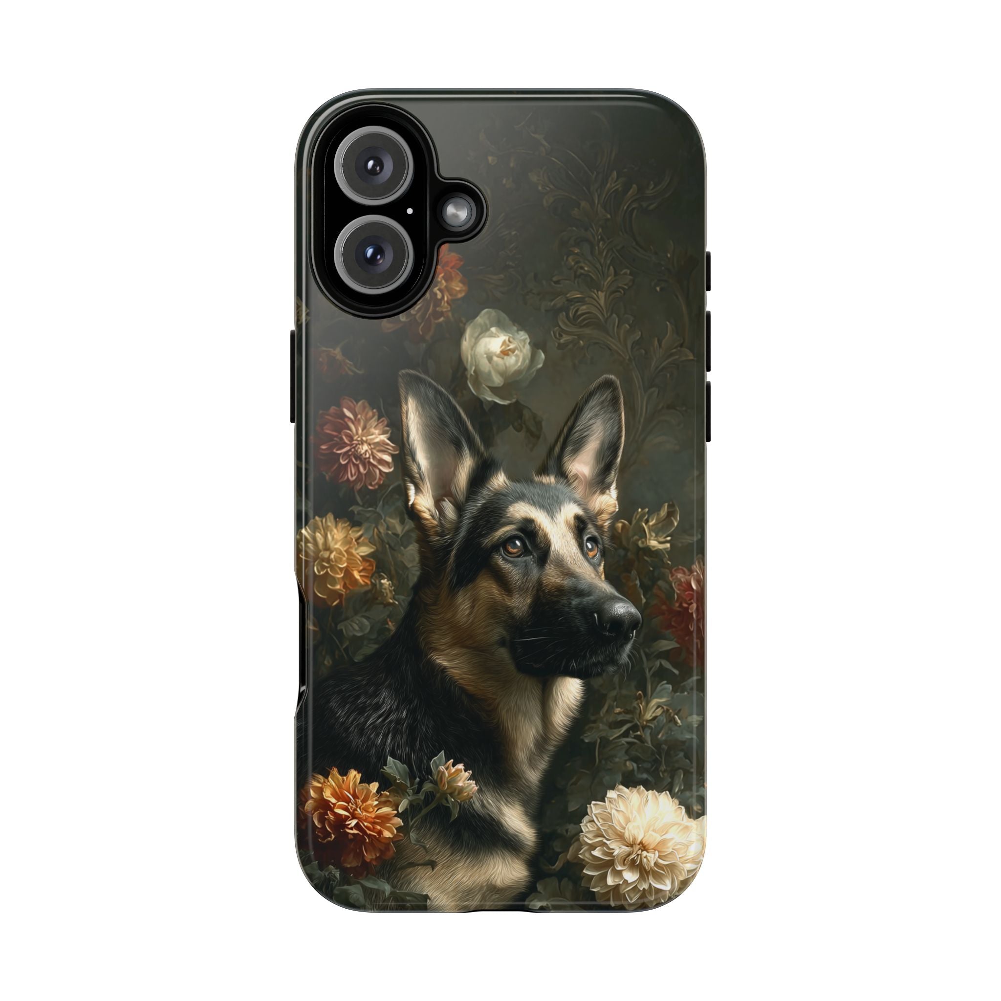 Botanical German Shepherd Phone Case
