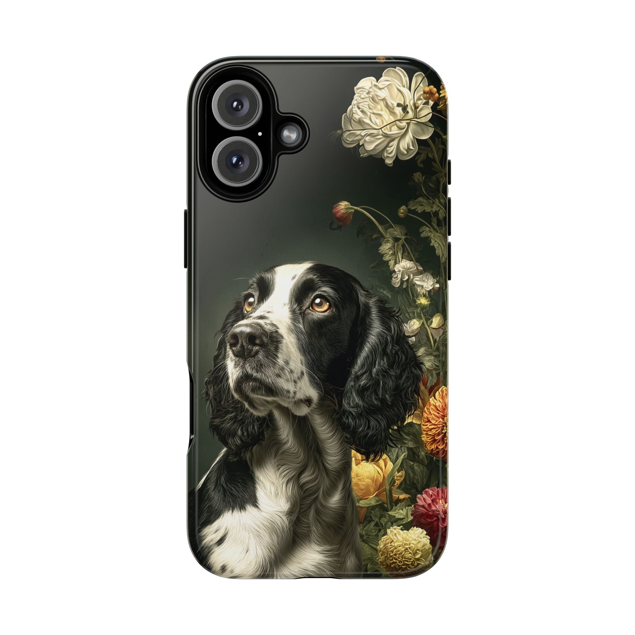 Botanical English Springer Spaniel Phone Case