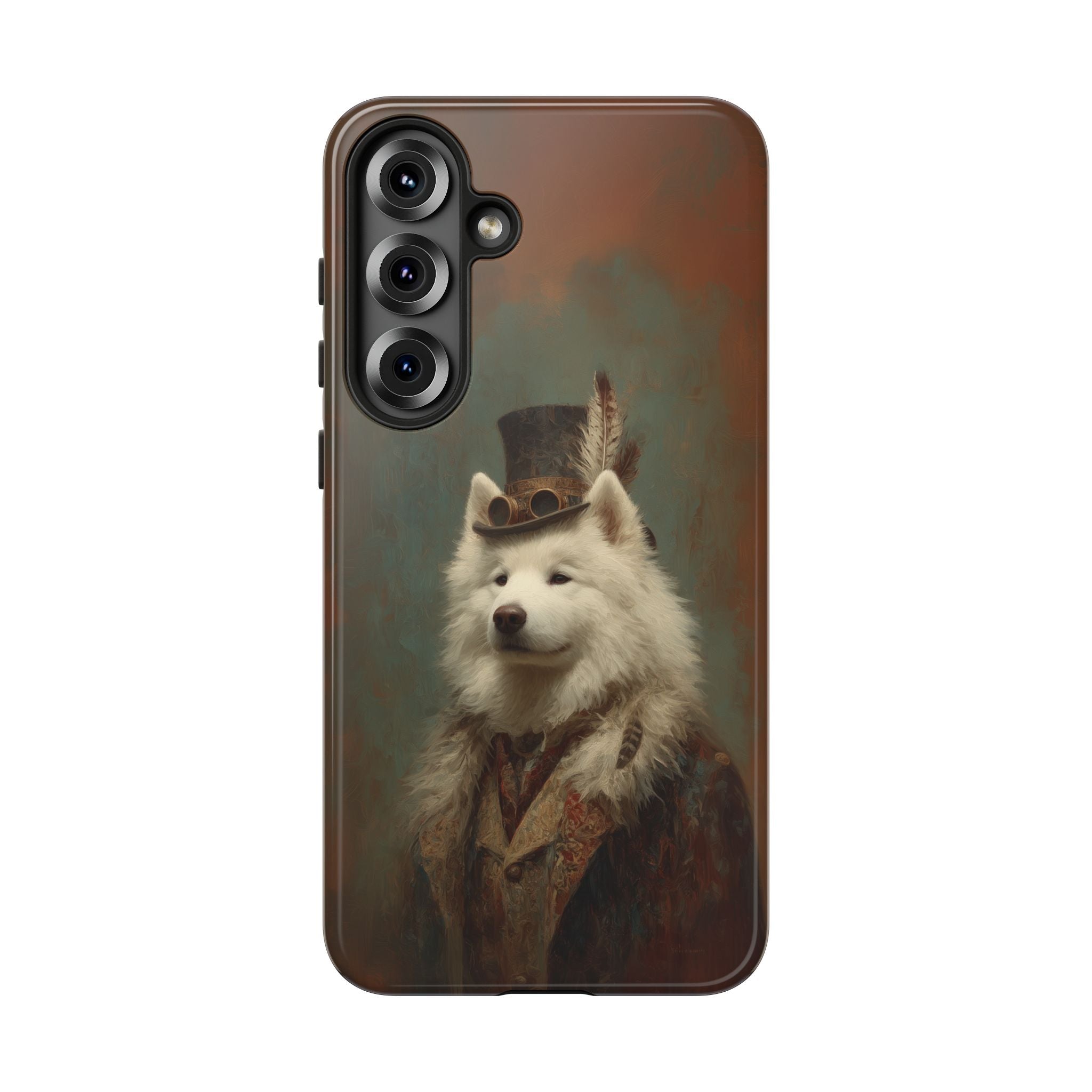 Steampunk Samoyed Phone Case