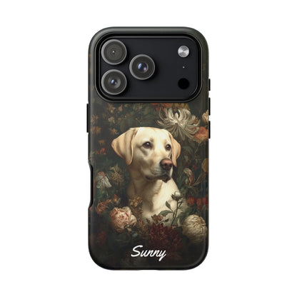 Botanical Labrador Retriever Phone Case