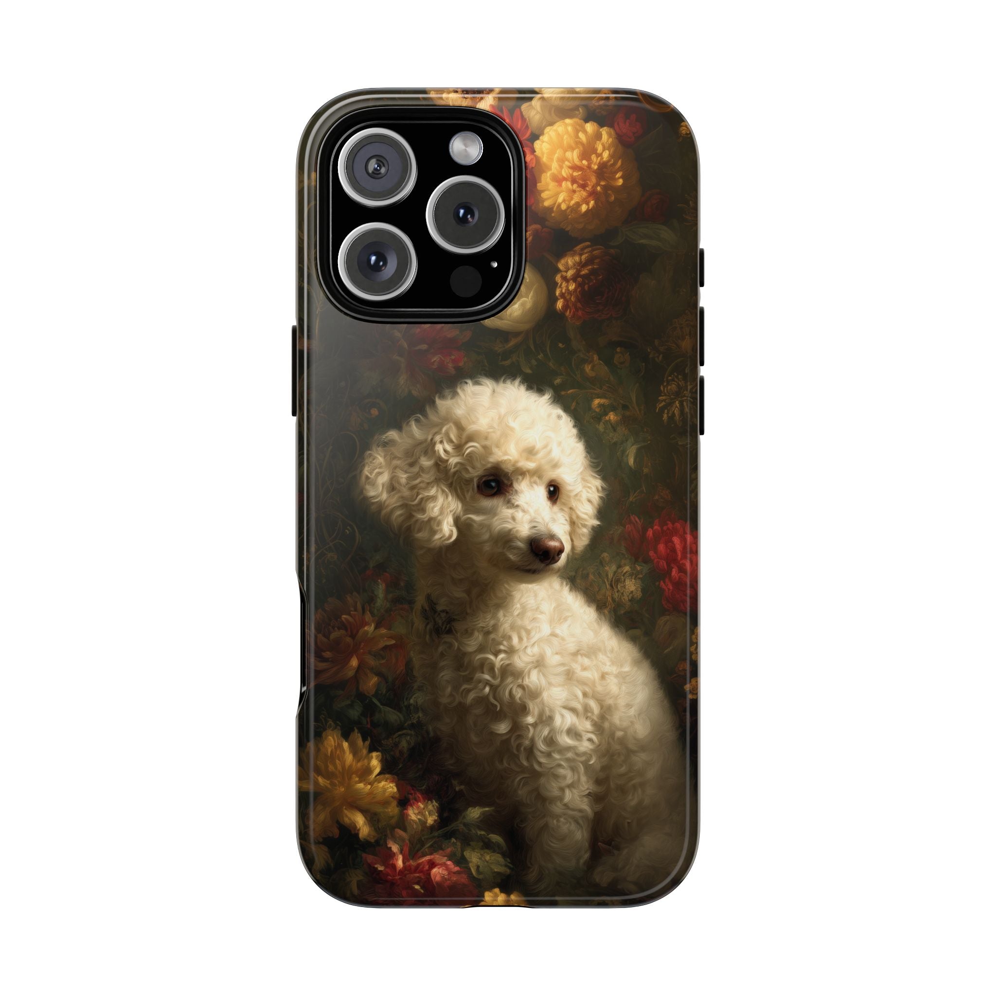 Botanical Poodle Phone Case