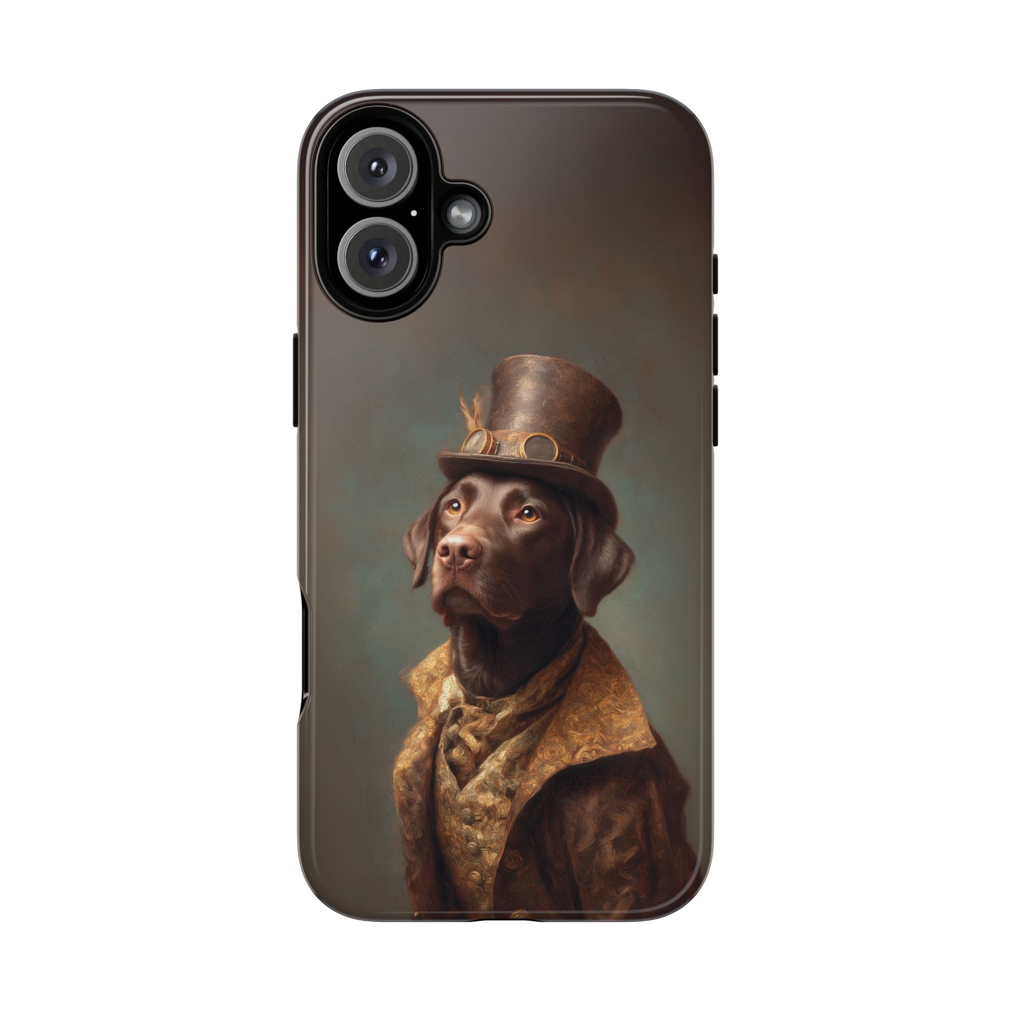 Steampunk Labrador Retriever (Brown) Phone Case