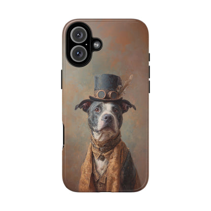 Steampunk Staffordshire Bull Terrier Phone Case