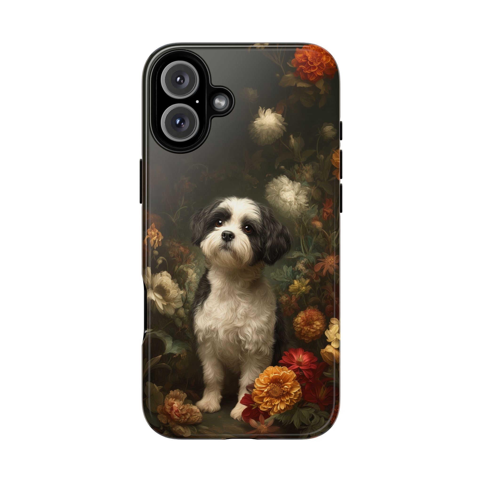 Botanical Shih Tzu Phone Case