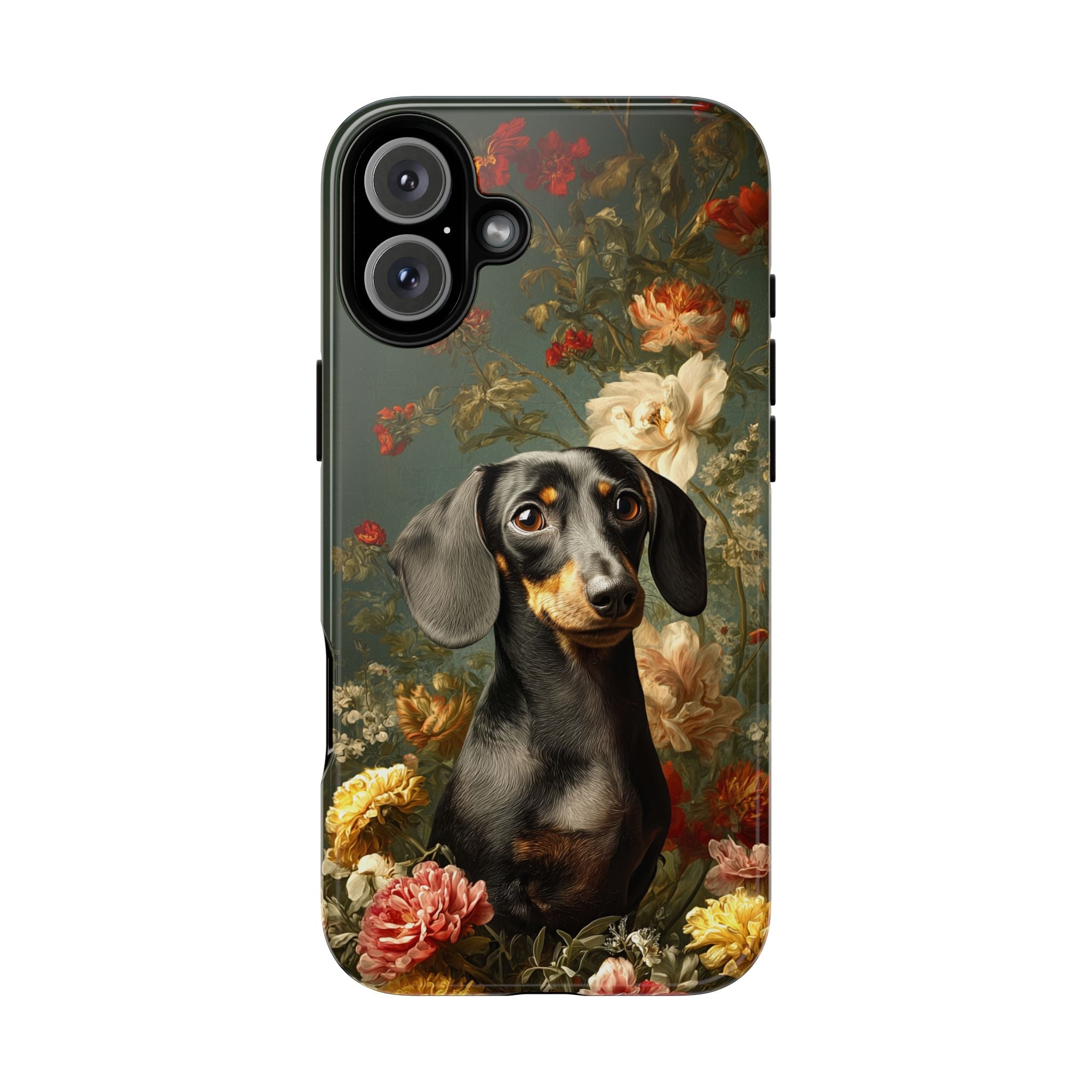 Botanical Dachshund Phone Case