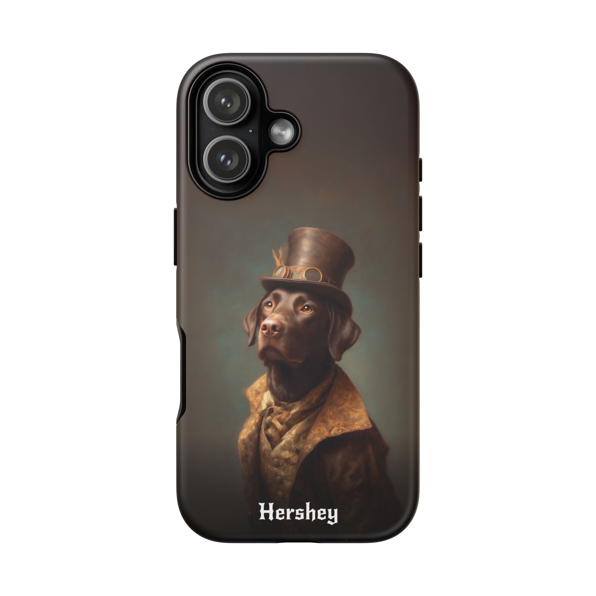 Steampunk Labrador Retriever (Brown) Phone Case