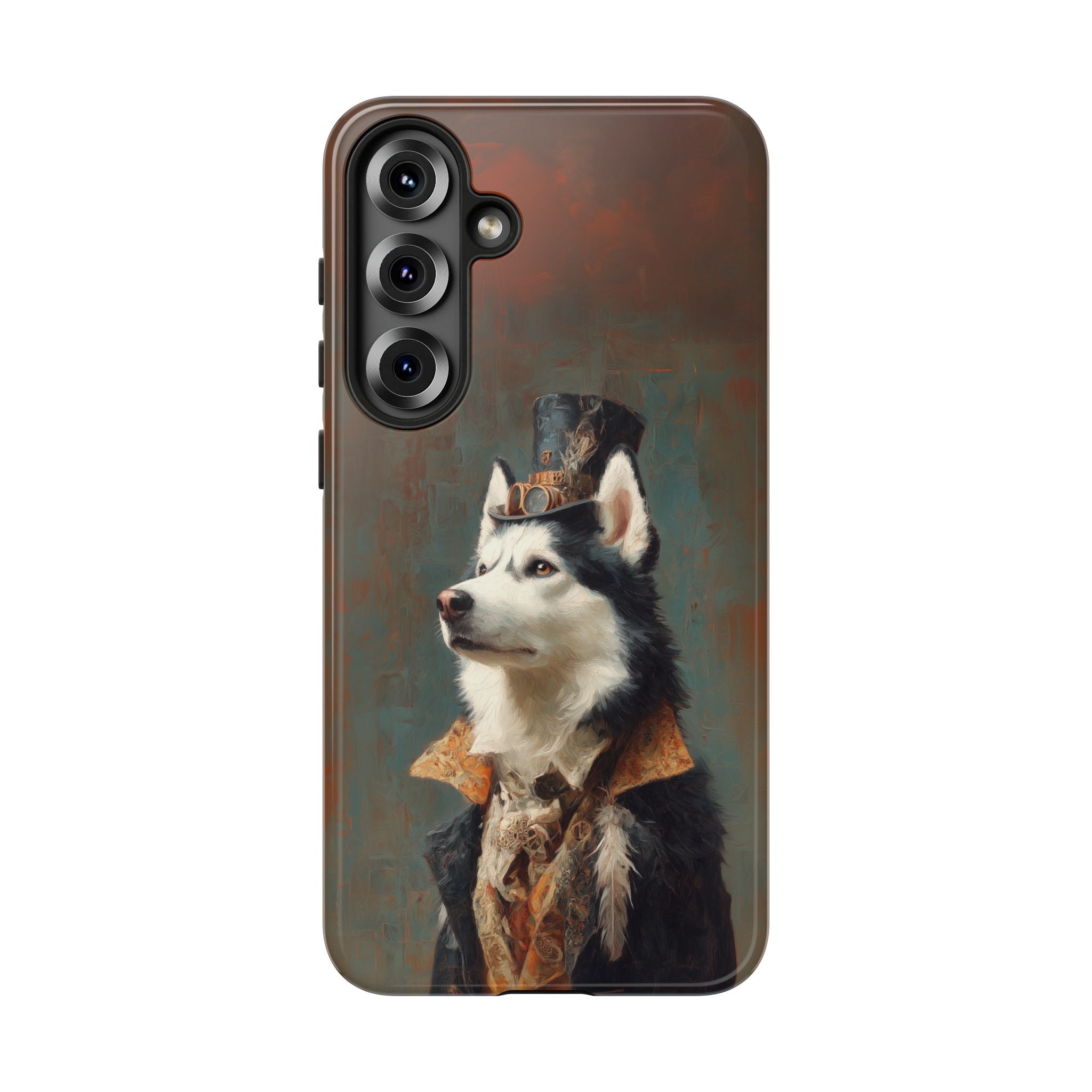 Steampunk Siberian Husky Phone Case