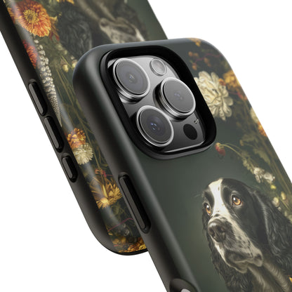 Botanical English Springer Spaniel Phone Case