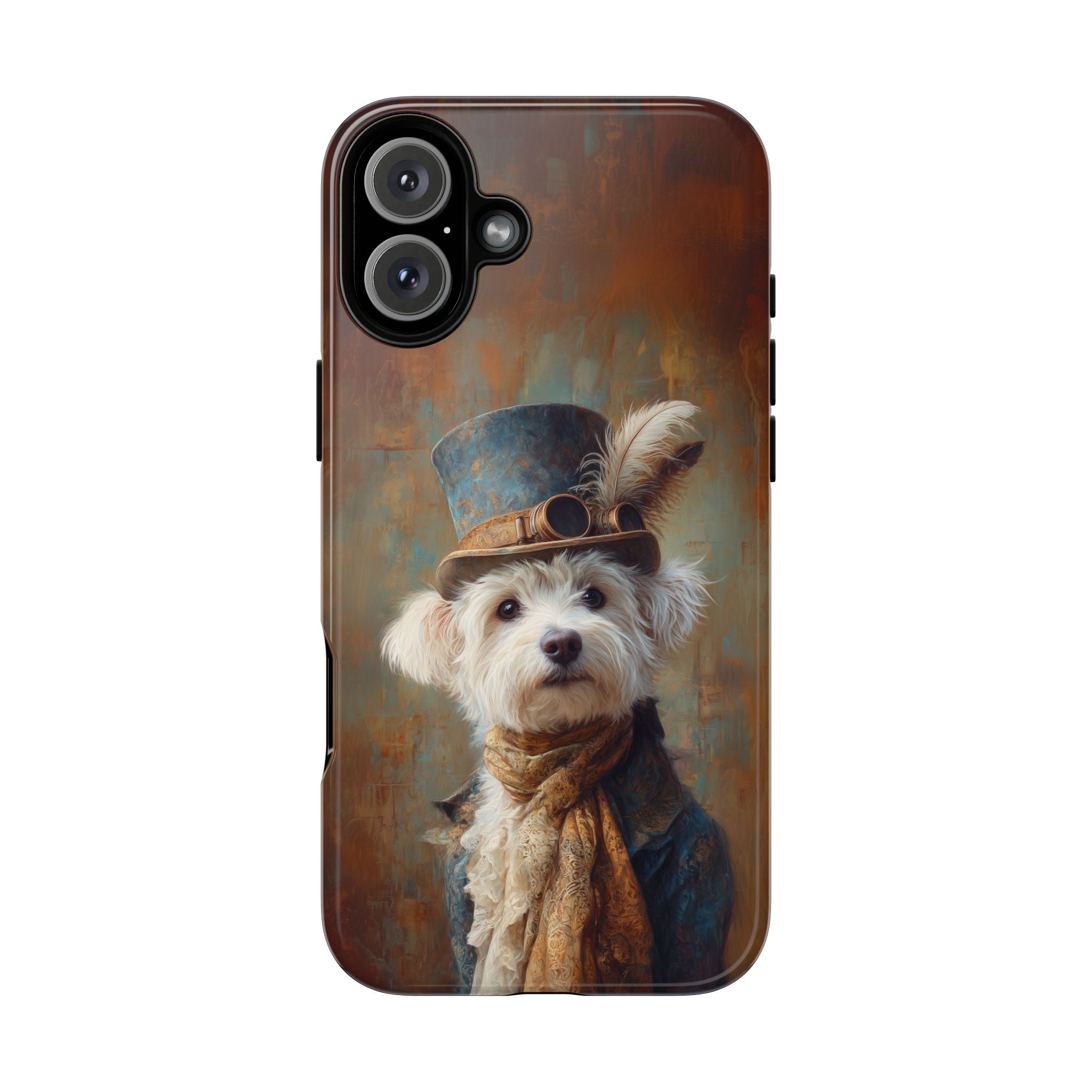 Steampunk Maltese Phone Case