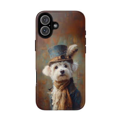 Steampunk Maltese Phone Case