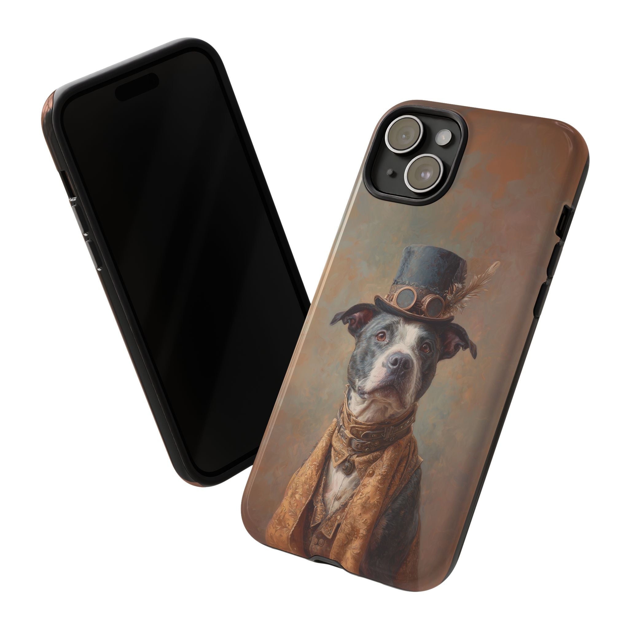 Steampunk Staffordshire Bull Terrier Phone Case