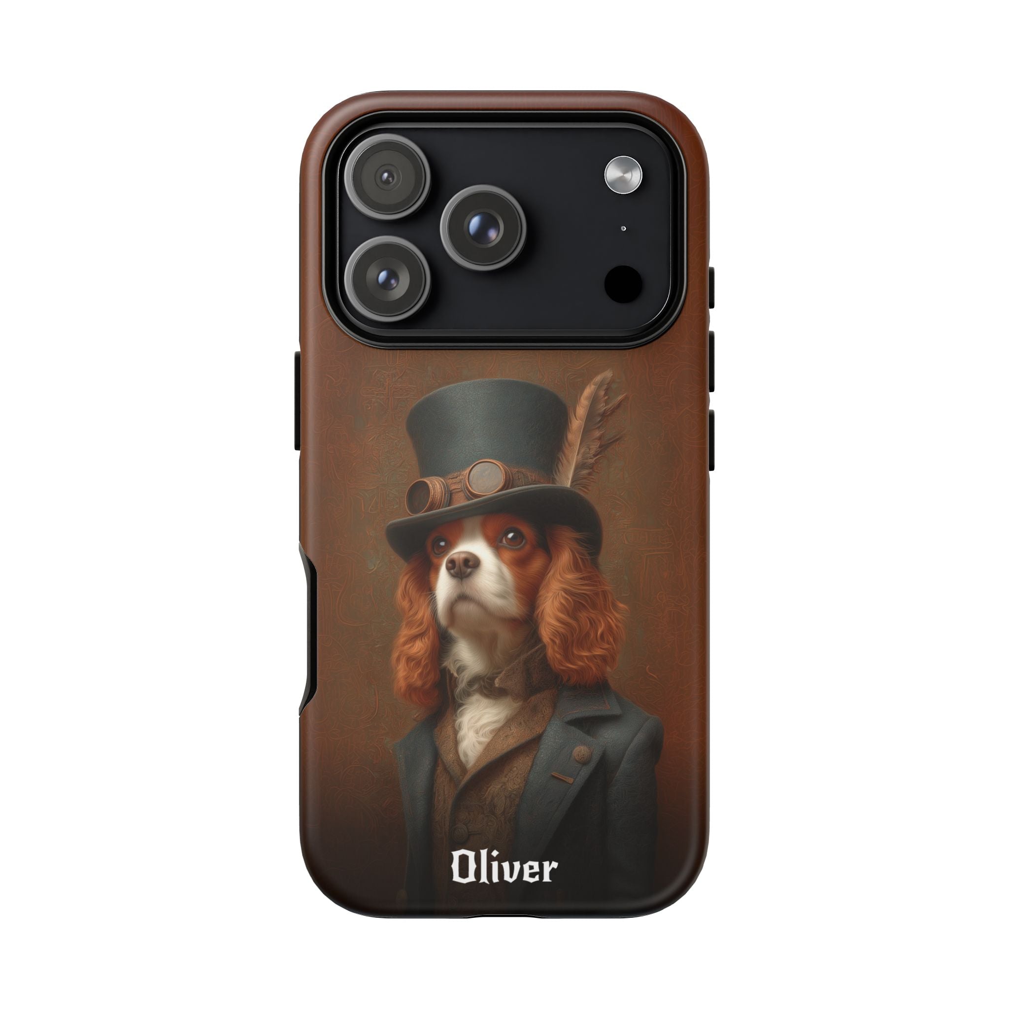 Steampunk Cavalier King Charles Spaniel Phone Case