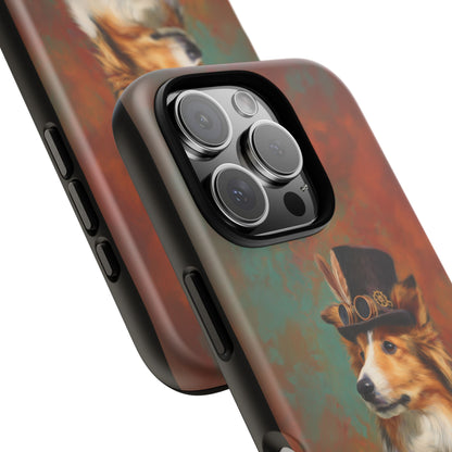 Steampunk Shetland Sheepdog Phone Case