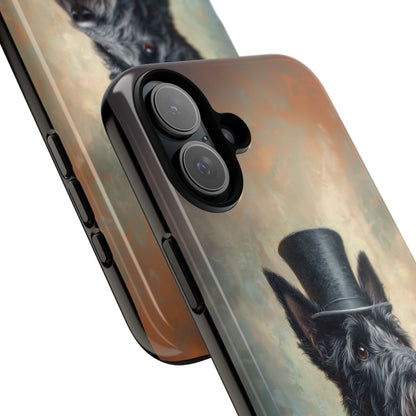 Steampunk Scottish Terrier Phone Case