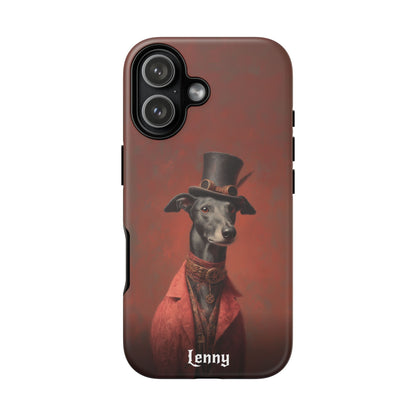 Steampunk Greyhound Phone Case