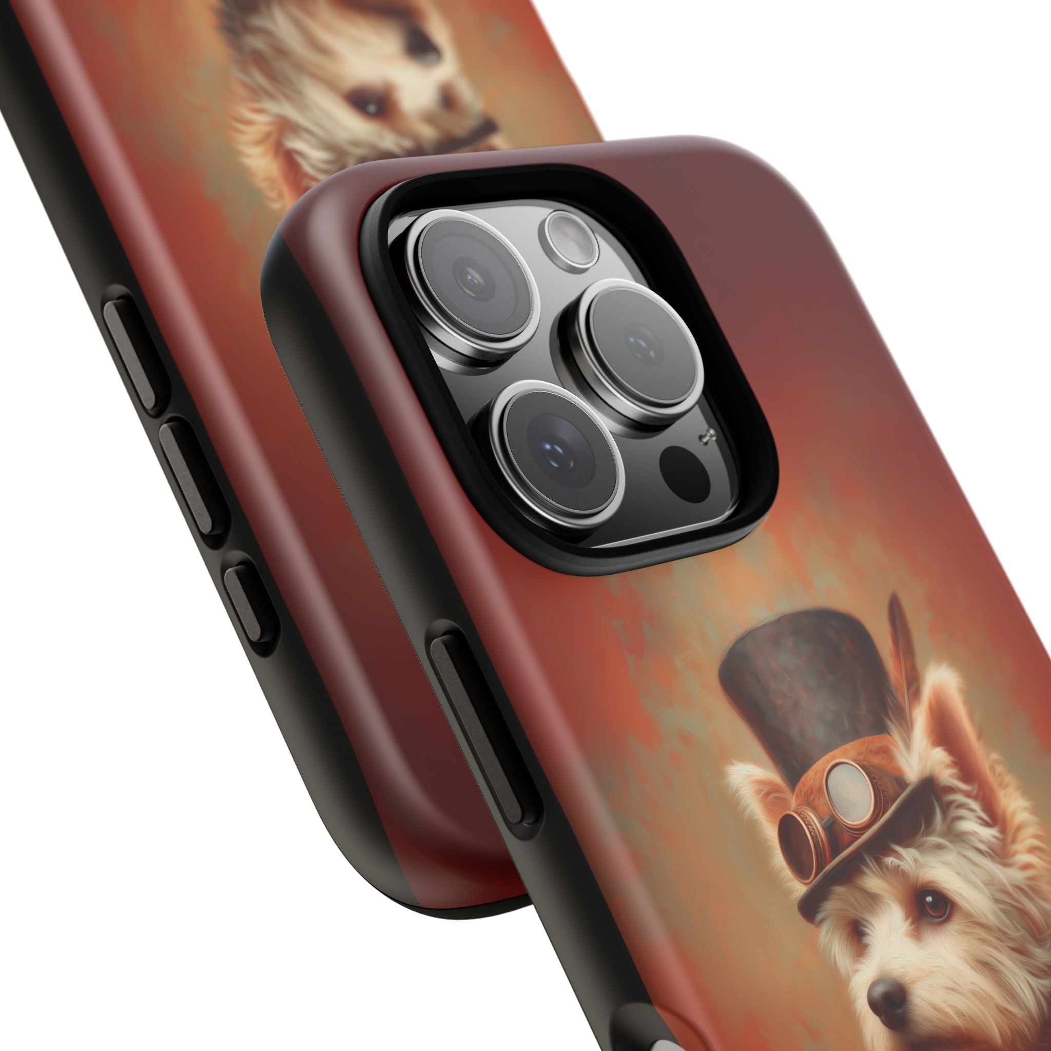 Steampunk Yorkshire Terrier Phone Case