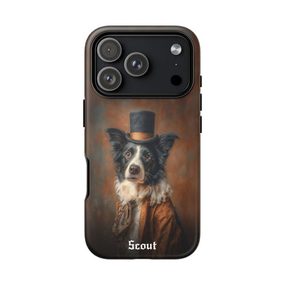 Steampunk Border Collie Phone Case
