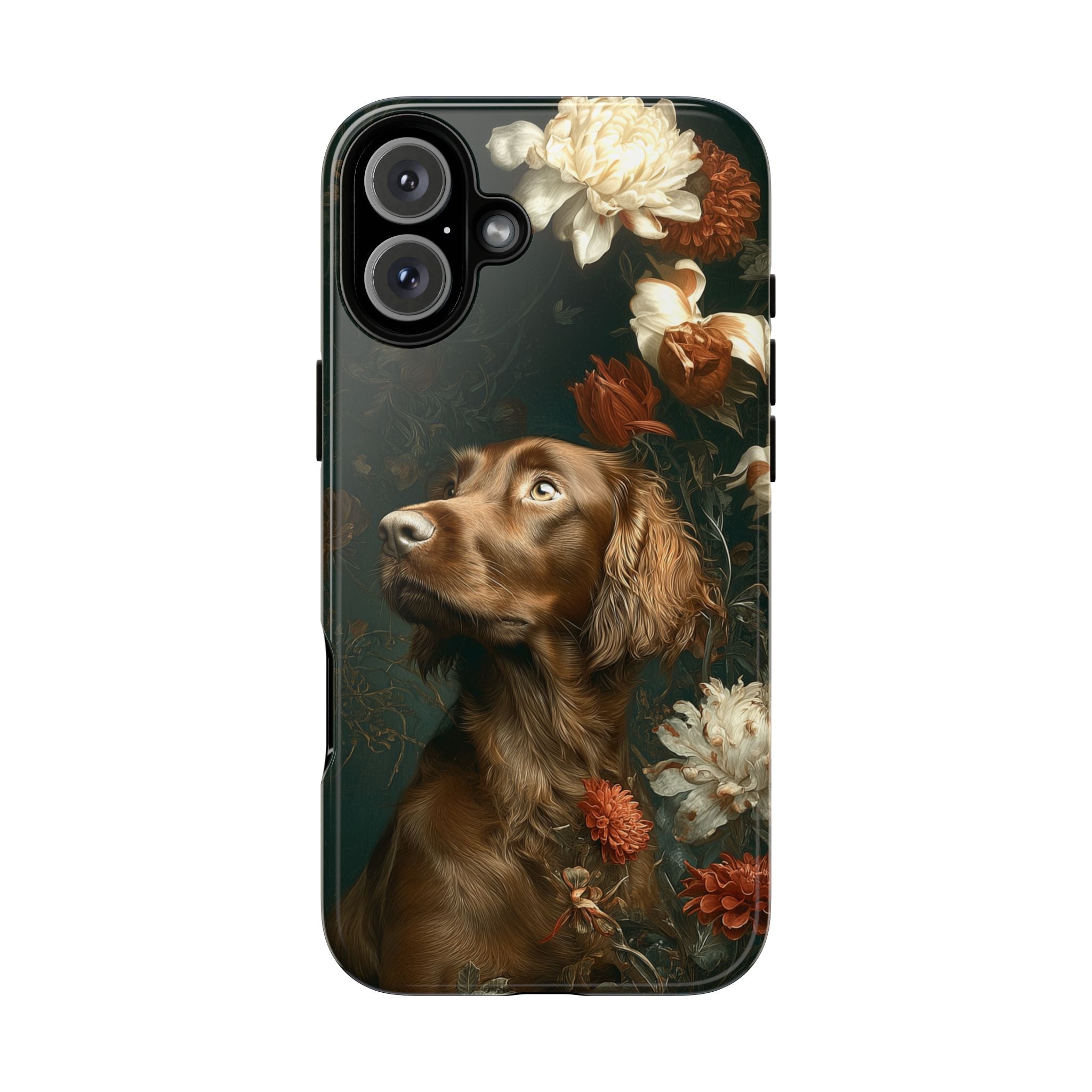 Botanical Irish Setter Phone Case