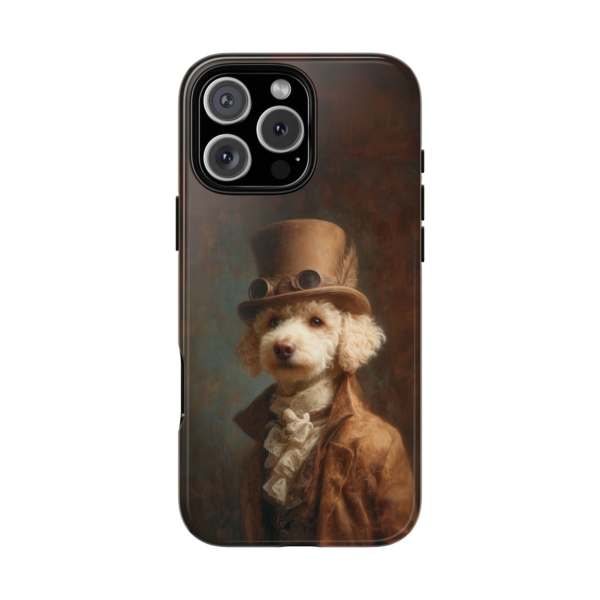 Steampunk Poodle Phone Case
