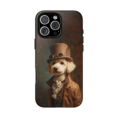 Steampunk Poodle Phone Case