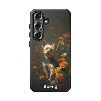 Botanical Yorkshire Terrier Phone Case