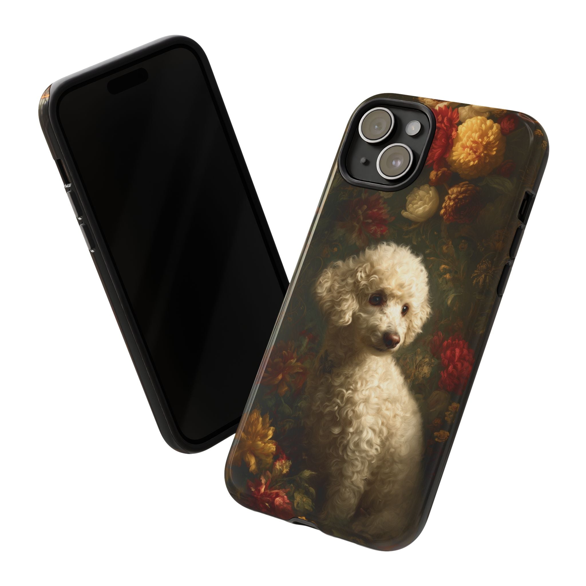 Botanical Poodle Phone Case