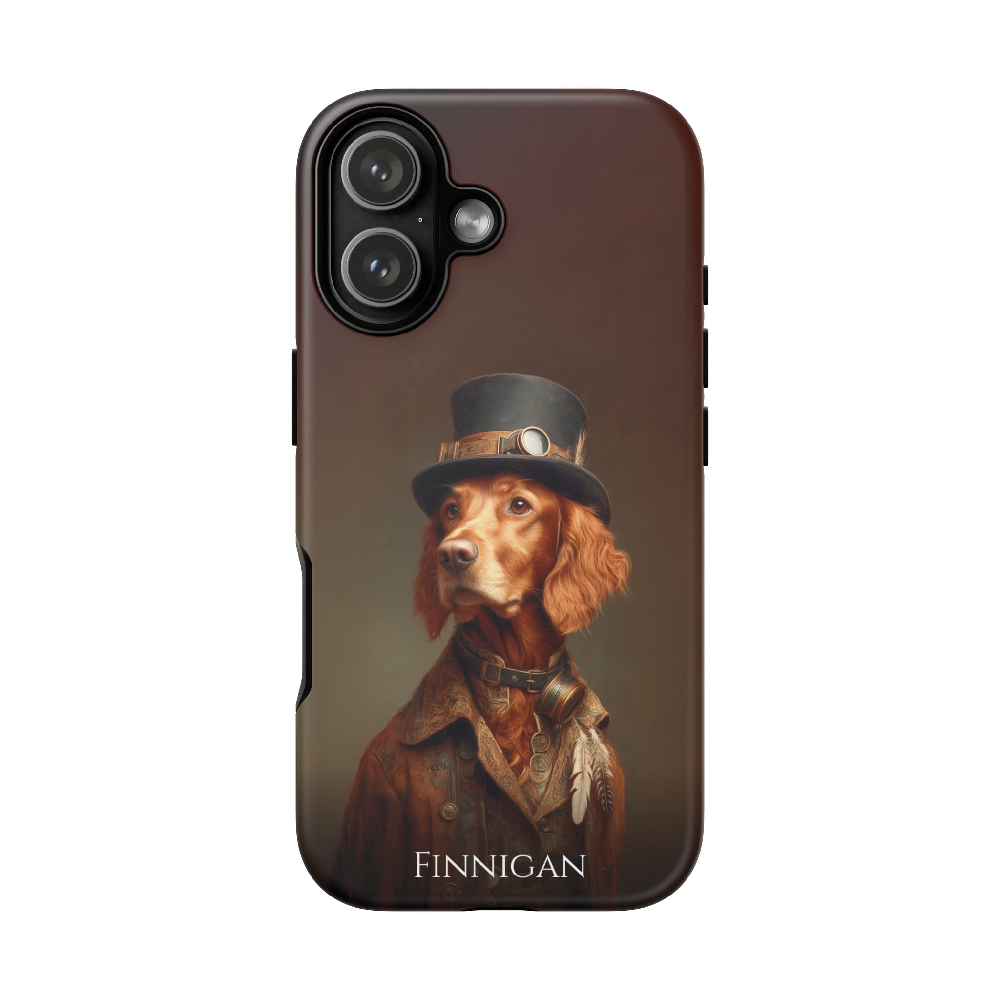 Steampunk Irish Setter Phone Case