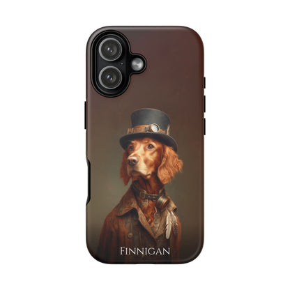 Steampunk Irish Setter Phone Case