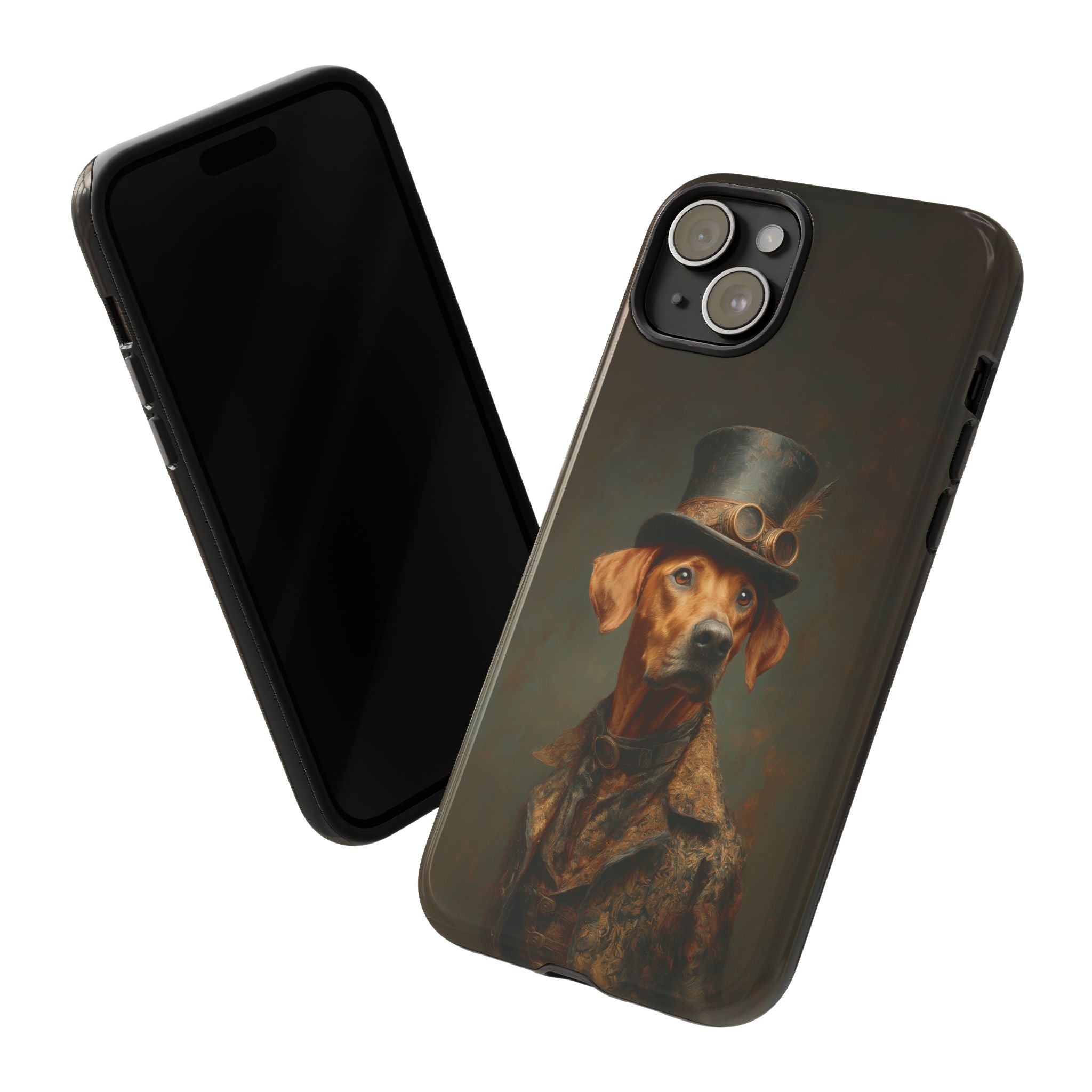 Steampunk Rhodesian Ridgeback Phone Case