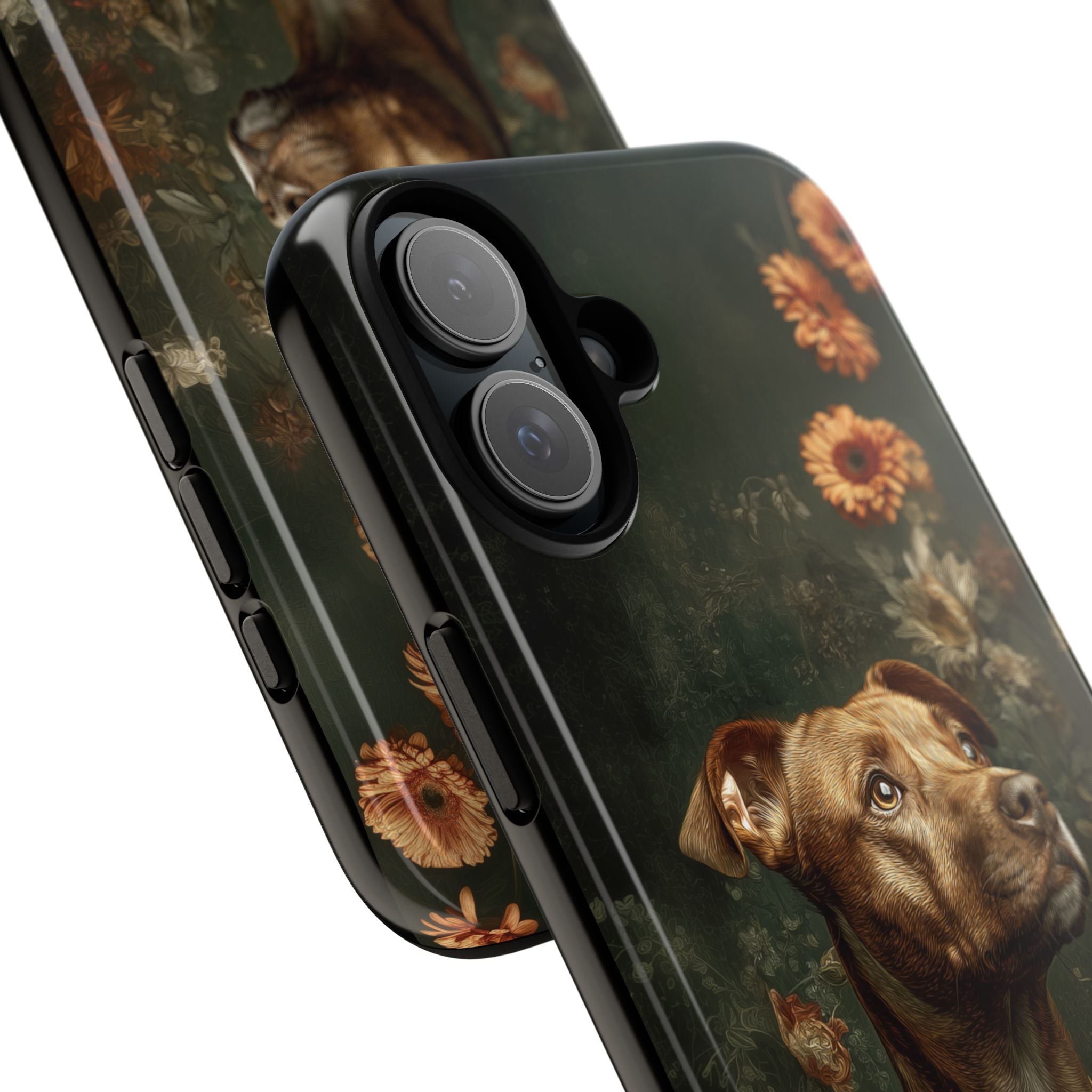 Botanical Staffordshire Bull Terrier Phone Case