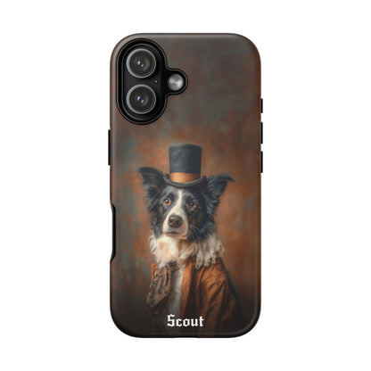 Steampunk Border Collie Phone Case