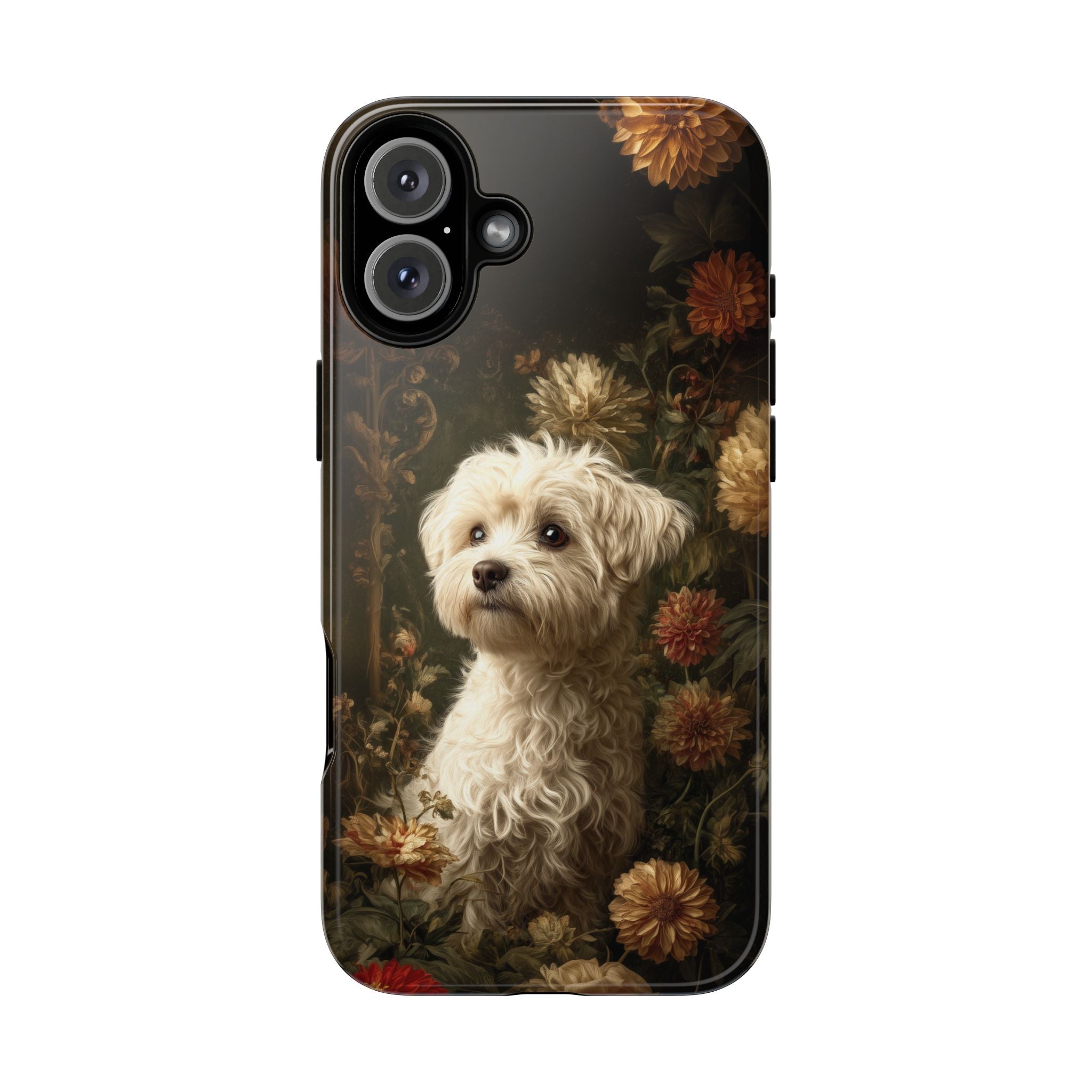 Botanical Maltese Phone Case