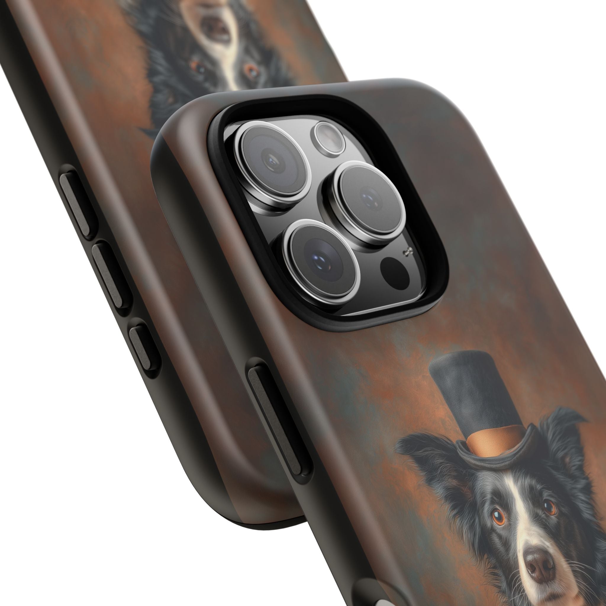 Steampunk Border Collie Phone Case