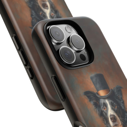 Steampunk Border Collie Phone Case