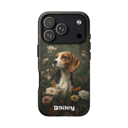 Botanical Beagle Phone Case