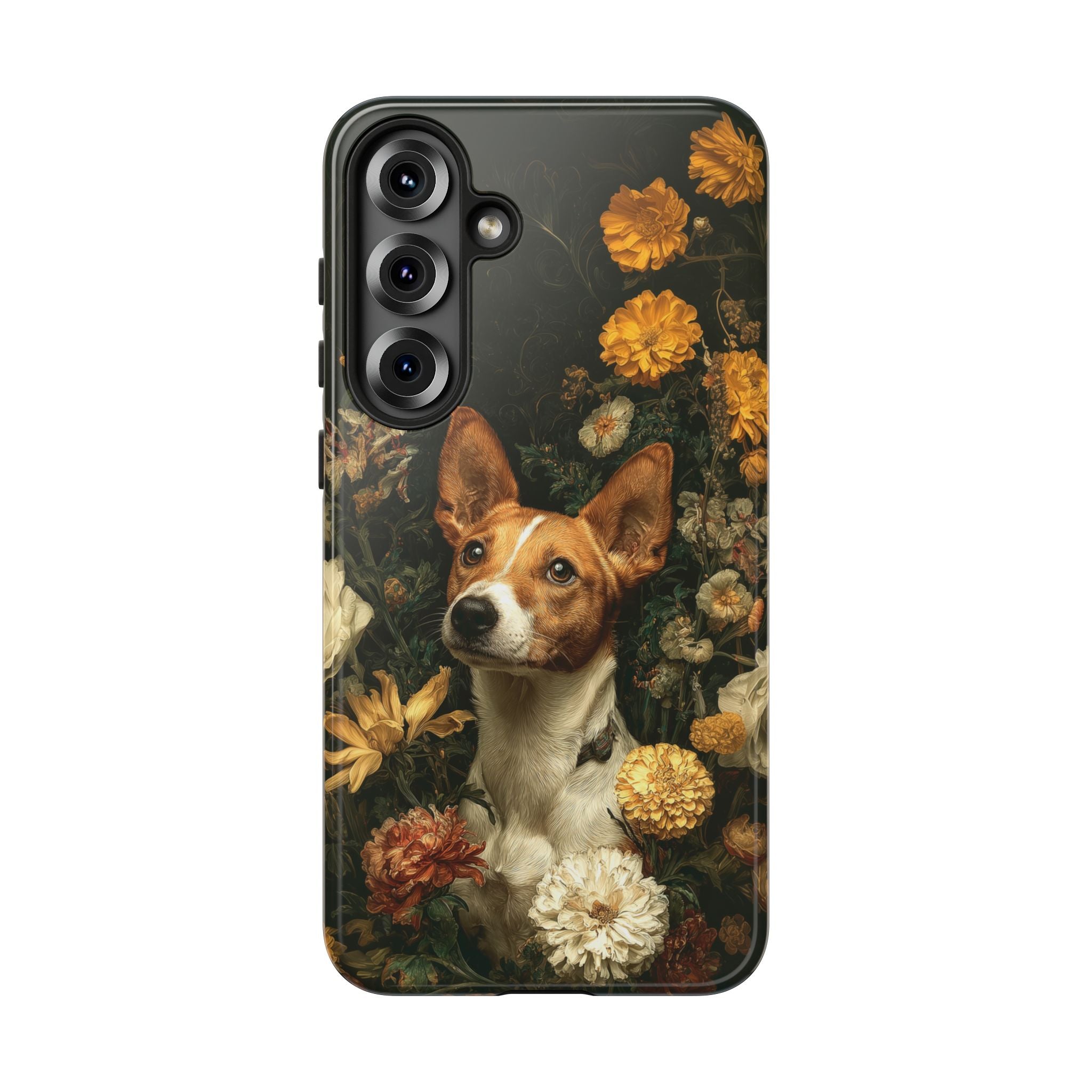 Botanical Basenji Phone Case