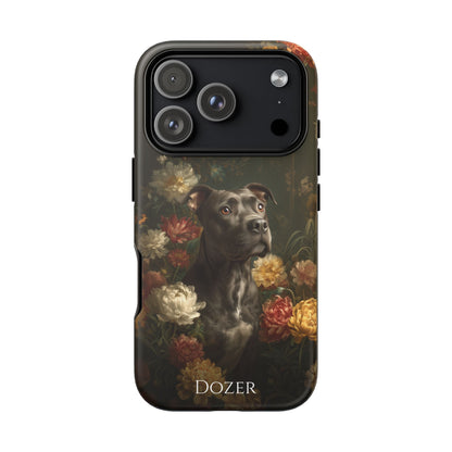 Botanical Pit Bull Phone Case
