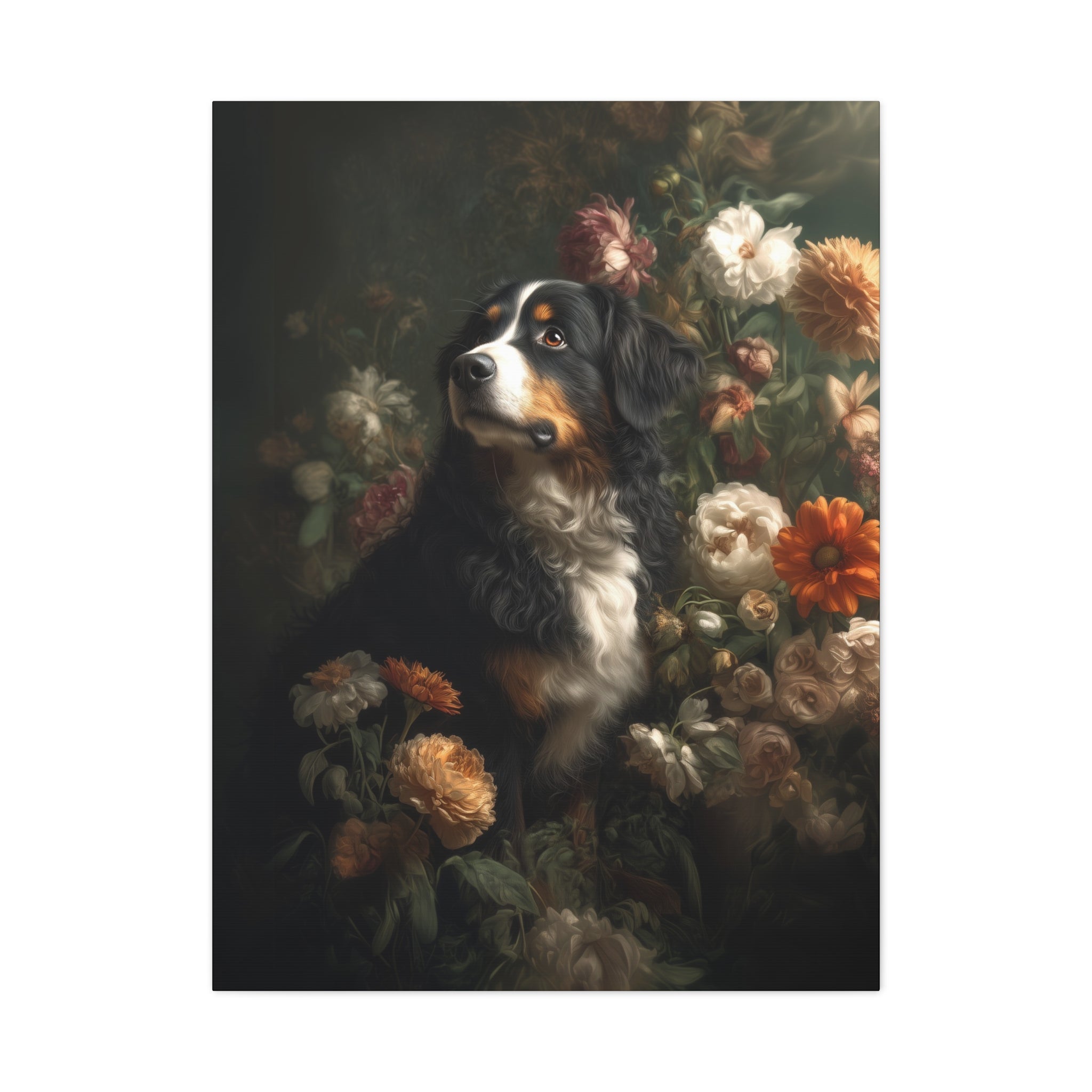 Botanical Bernese Canvas Art